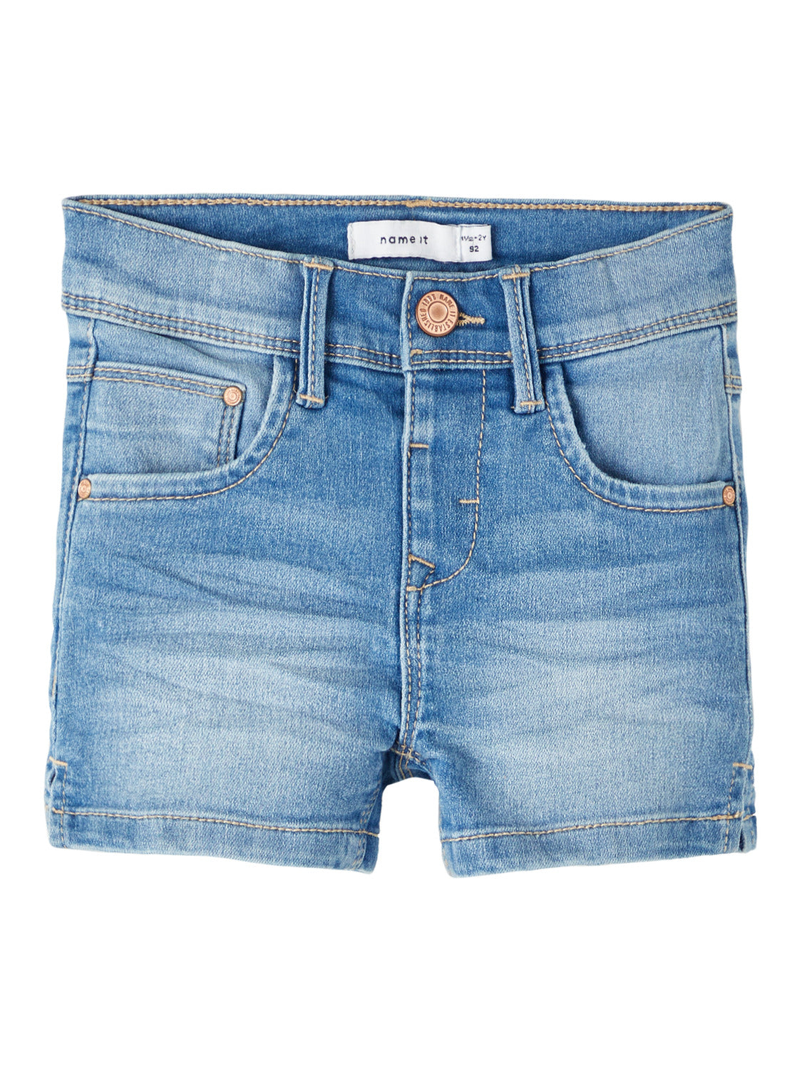 NMFSALLI Shorts - Medium Blue Denim