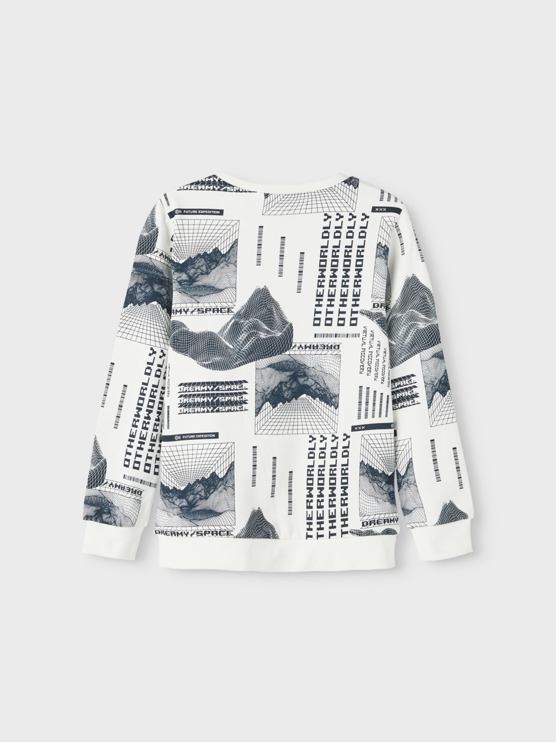 NKMLOLUMBO Sweatshirts - White Alyssum