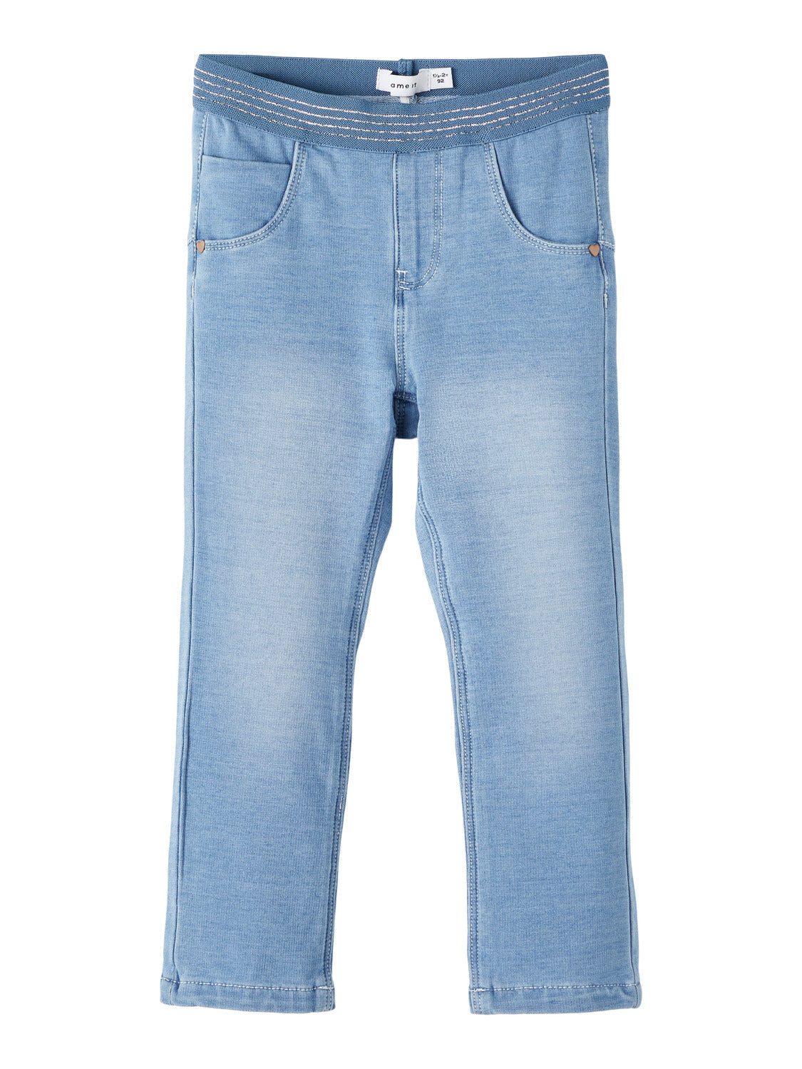 NMFSALLI Jeans - Light Blue Denim