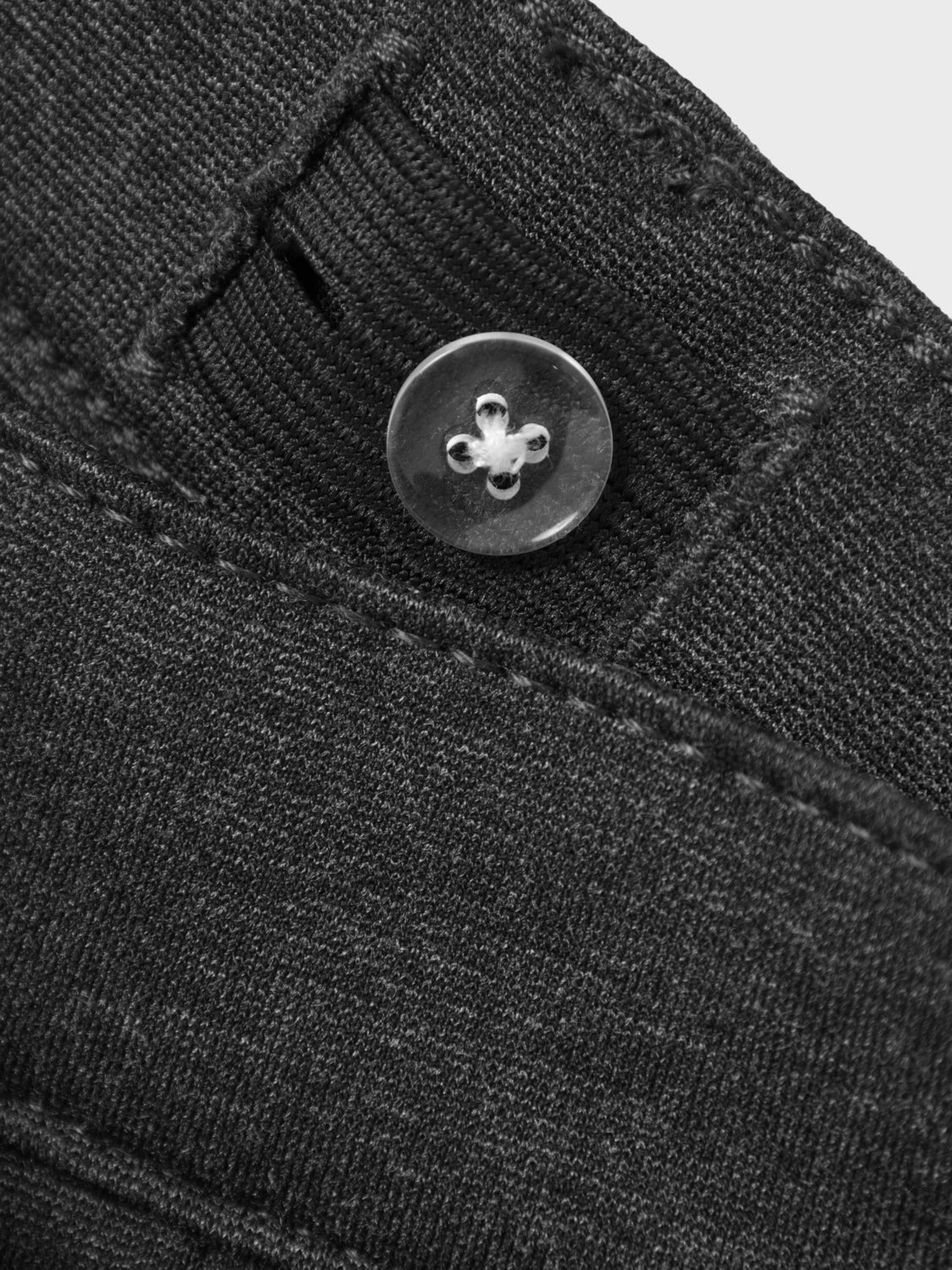 NKMSILAS Trousers - Dark Grey Melange
