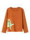 NMMNULA T-Shirts & Tops - Bombay Brown