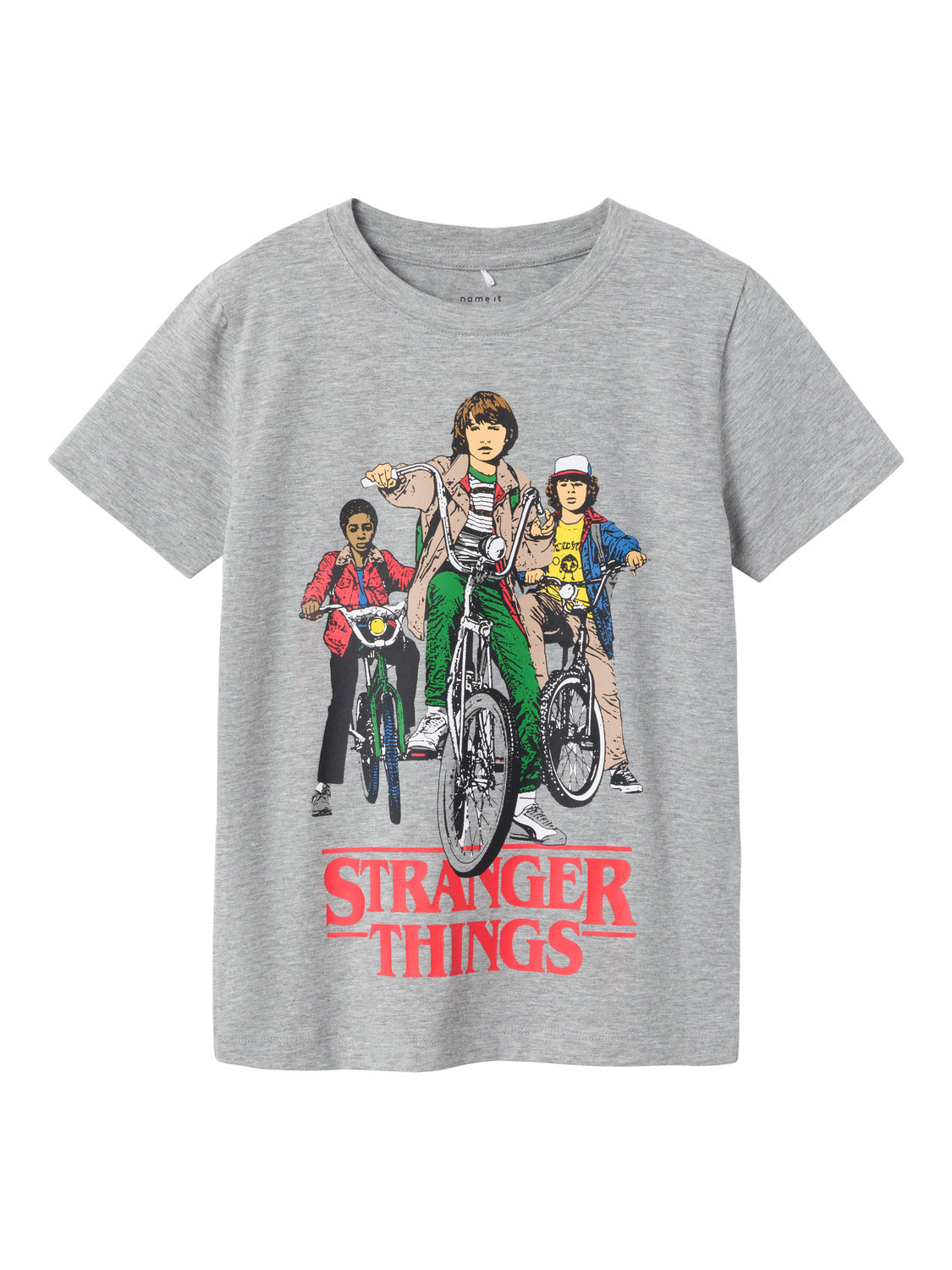 NKMASUR T-Shirts & Tops - Grey Melange