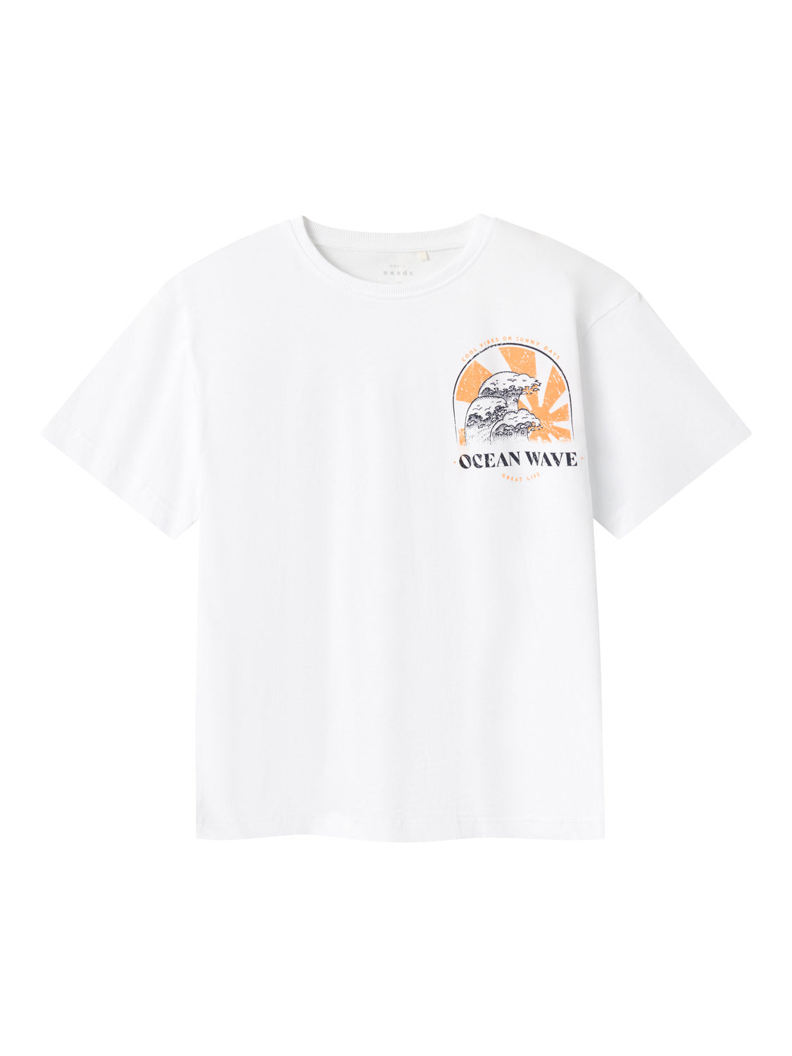 NKMVAGNO T-Shirts & Tops - Bright White