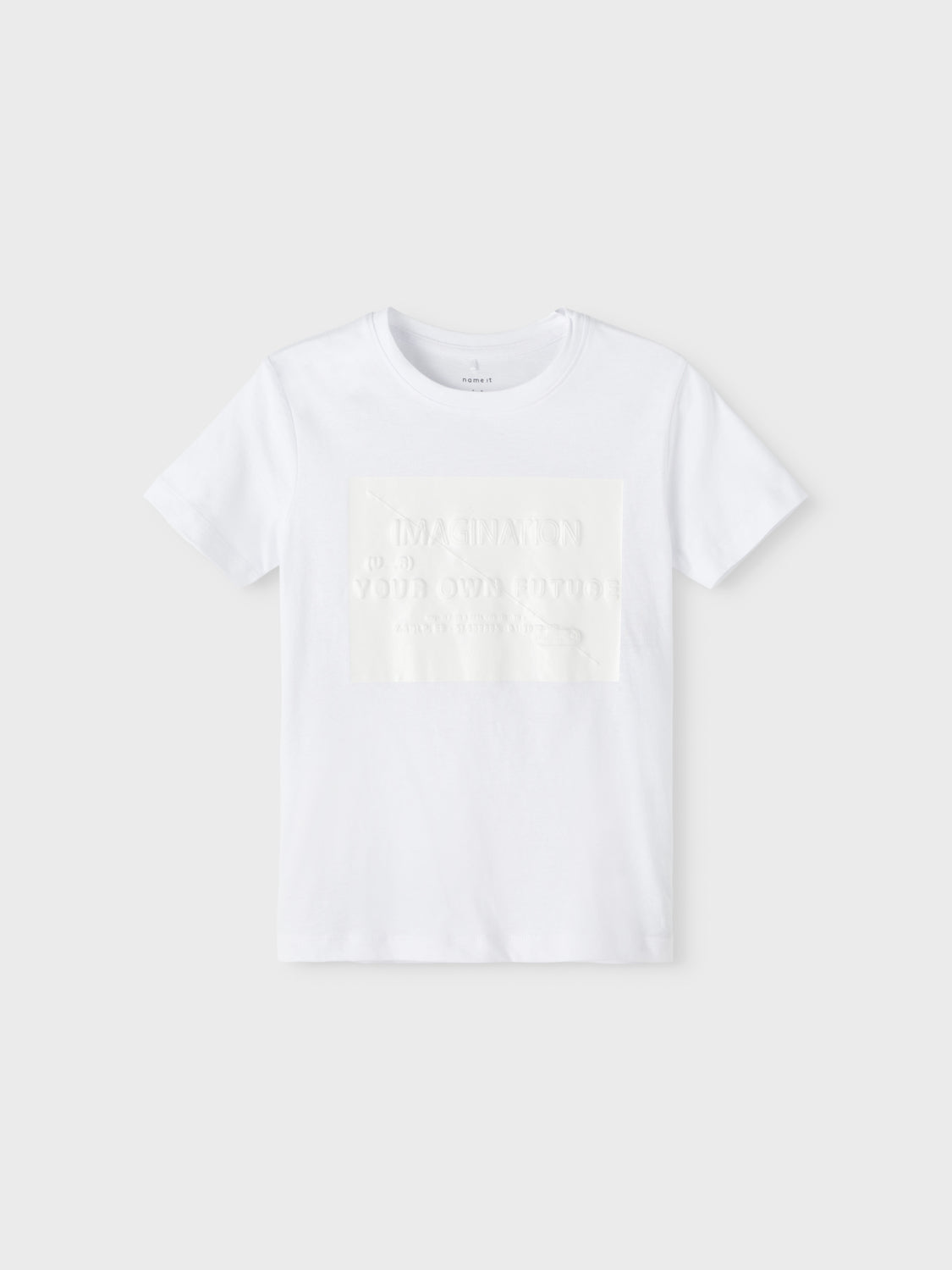 NKMJEINER T-Shirts & Tops - Bright White