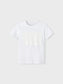 NKMJEINER T-Shirts & Tops - Bright White