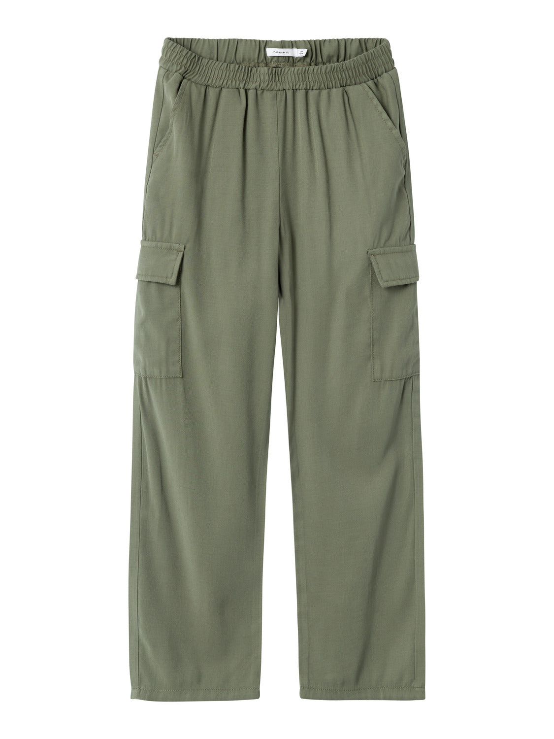NKFBELLA Trousers - Deep Lichen Green