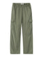 NKFBELLA Trousers - Deep Lichen Green