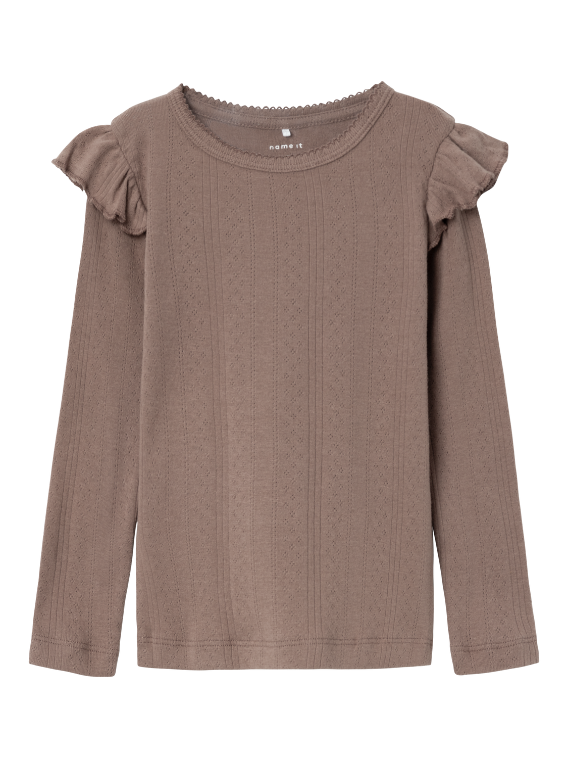 NMFNINNA T-Shirts & Tops - Deep Taupe