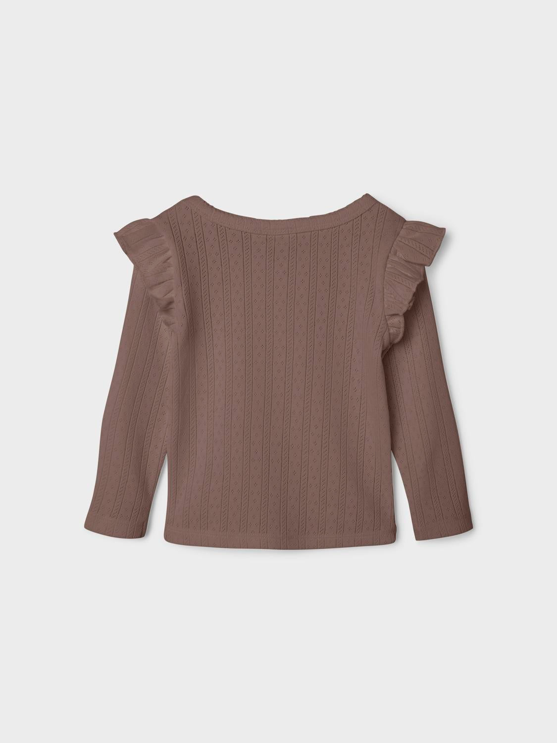 NMFNINNA T-Shirts & Tops - Deep Taupe