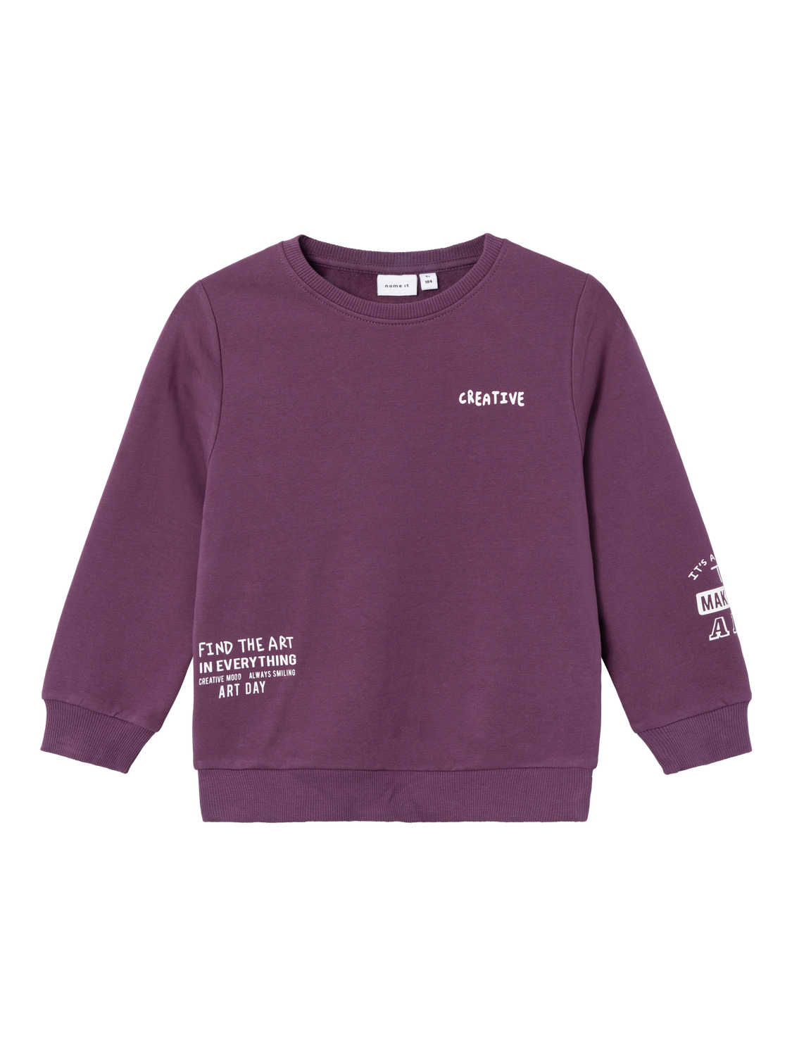 NMMOKARL Sweatshirts - Prune Purple