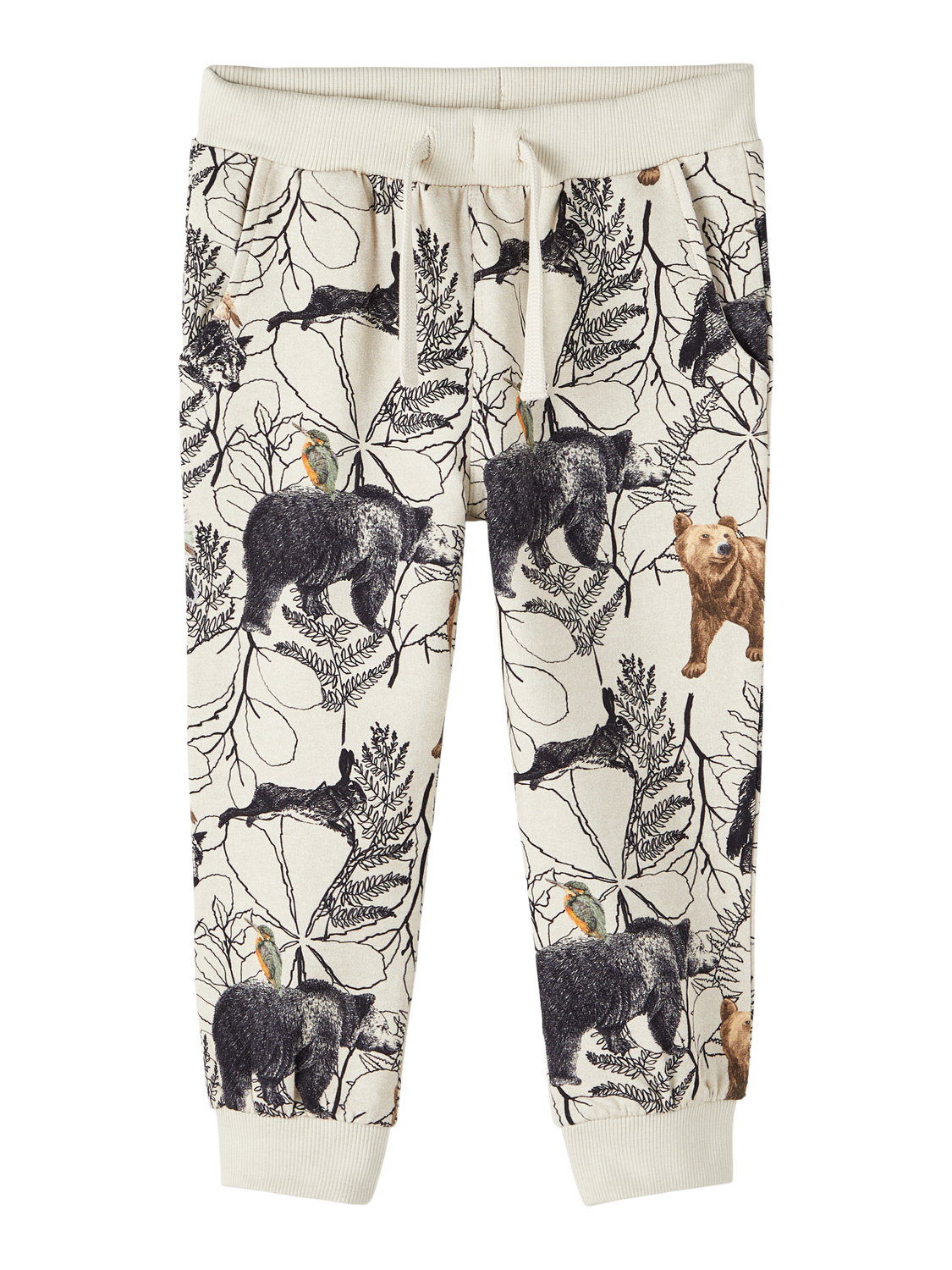 NMMOLERT Trousers - Peyote Melange