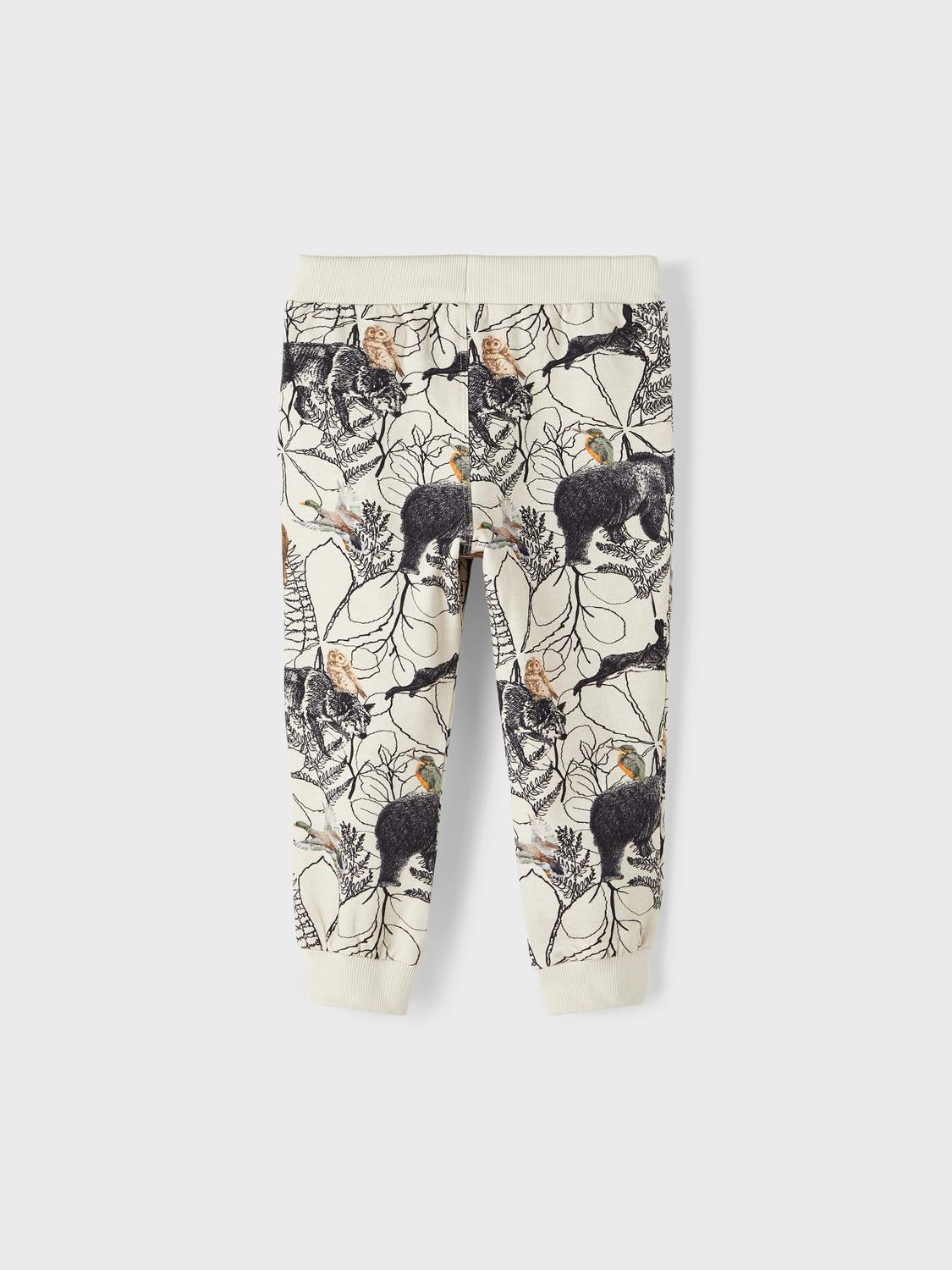 NMMOLERT Trousers - Peyote Melange