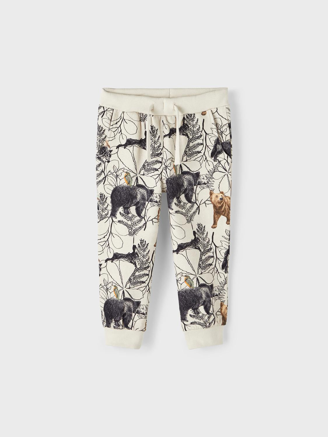 NMMOLERT Trousers - Peyote Melange